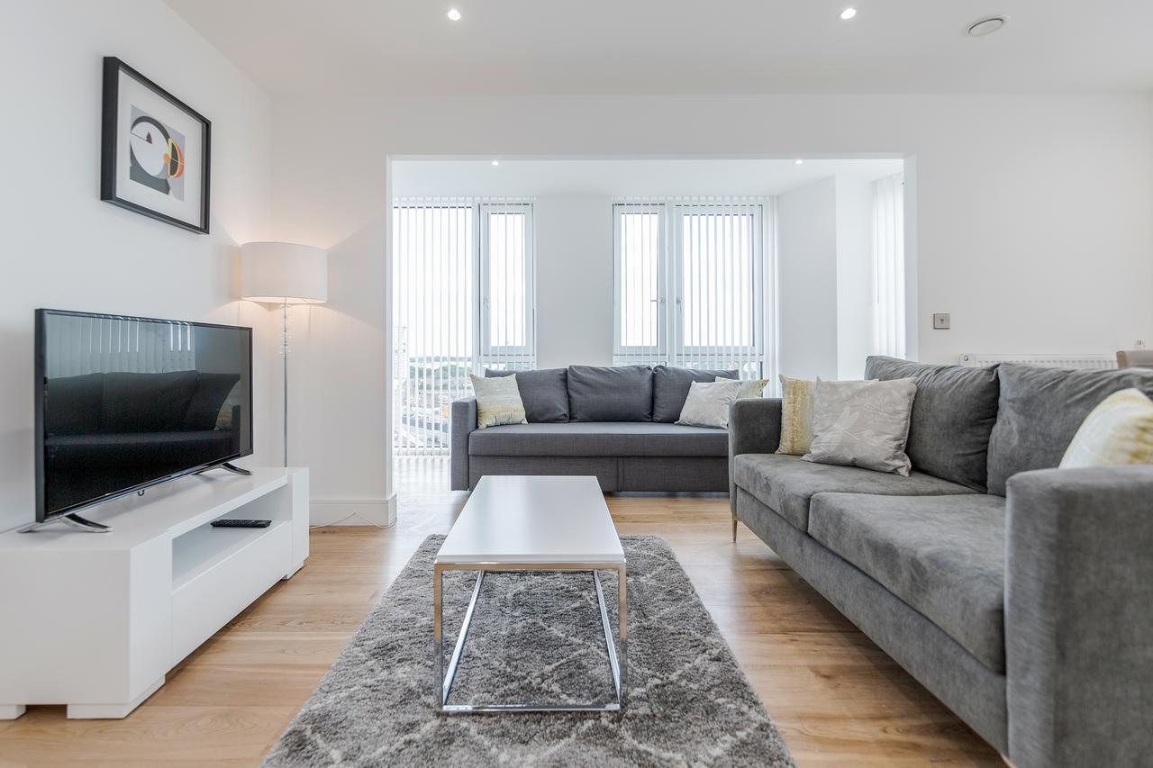 Luxury Stratford Apartment Лондон Екстер'єр фото
