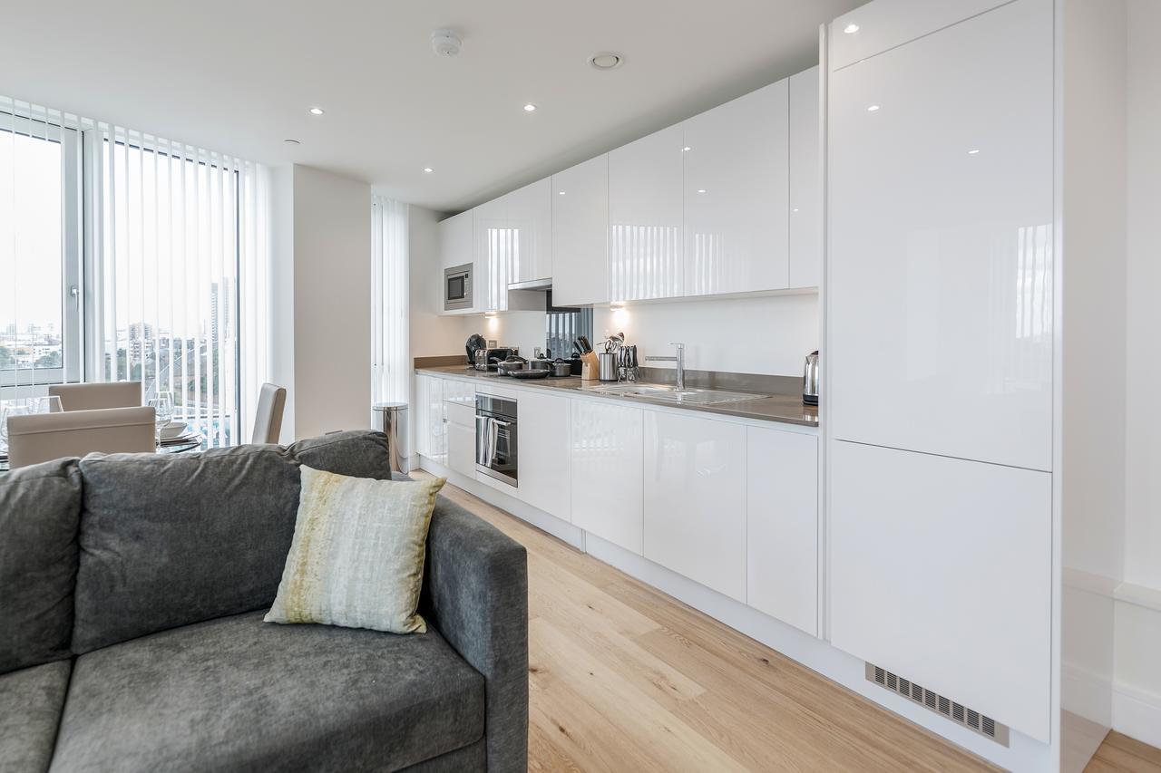 Luxury Stratford Apartment Лондон Екстер'єр фото